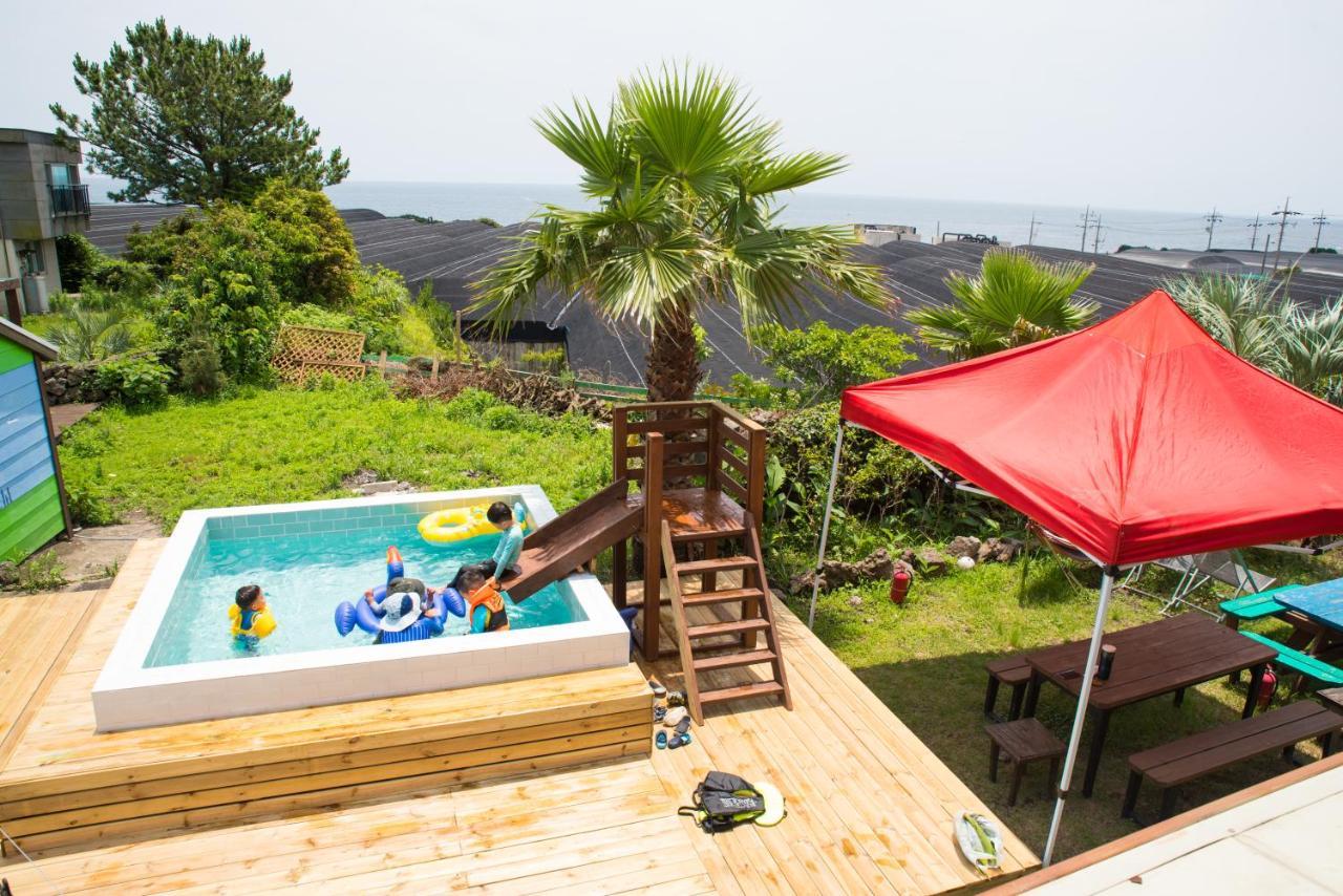 Jeju Sunflower Pension Seogwipo Exterior foto